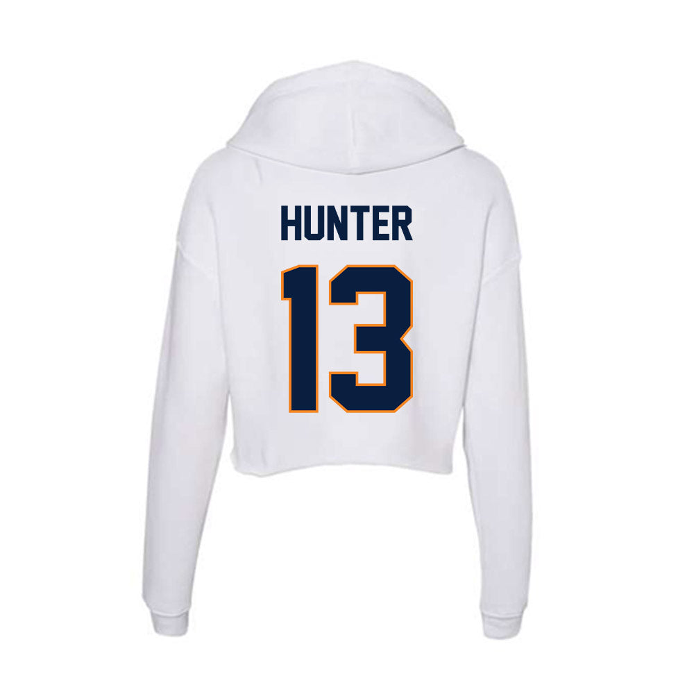 UTEP - NCAA Football : Jayce Hunter - Women's Crop Fleece Hoodie-1