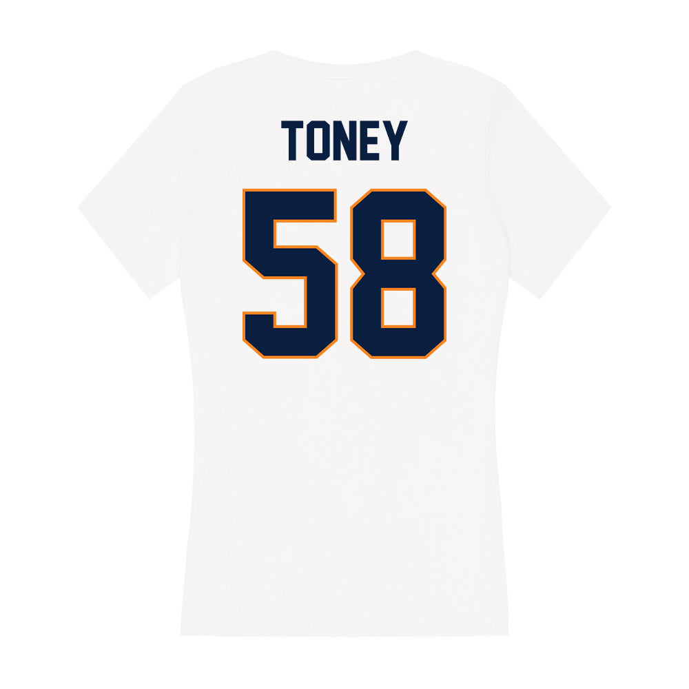 UTEP - NCAA Football : Jaquan Toney - Women's V-Neck T-Shirt-1