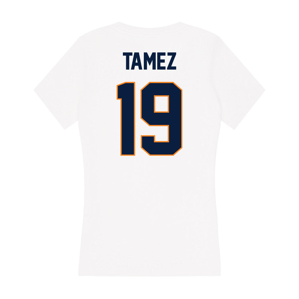 UTEP - NCAA Women's Soccer : Cayman Tame - Women's V-Neck T-Shirt-1