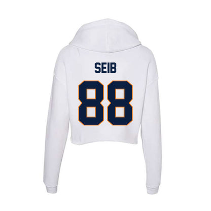 UTEP - NCAA Football : Luke Seib - Women's Crop Fleece Hoodie-1