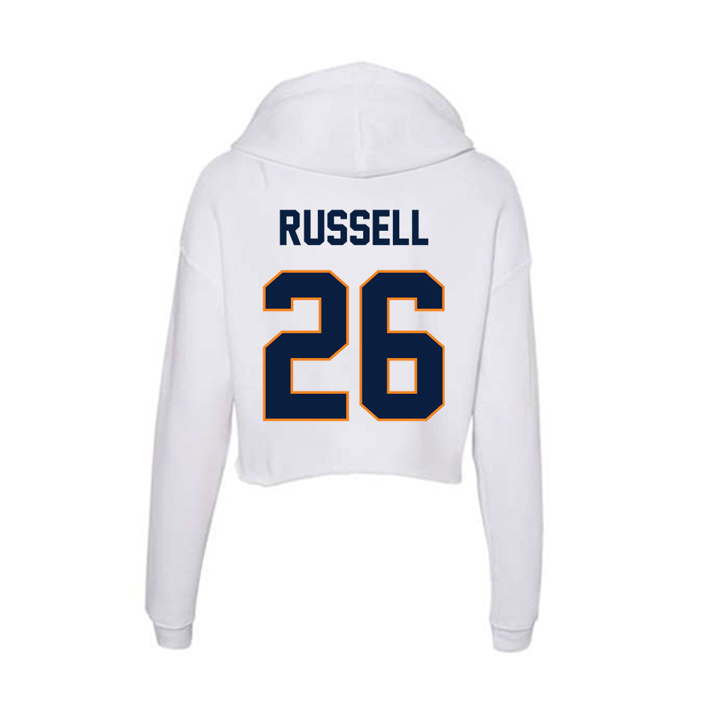 UTEP - NCAA Football : Lantz Russell - Women's Crop Fleece Hoodie-1