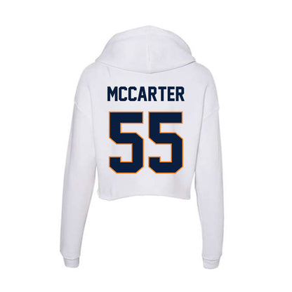 UTEP - NCAA Football : Allan McCarter - Women's Crop Fleece Hoodie-1