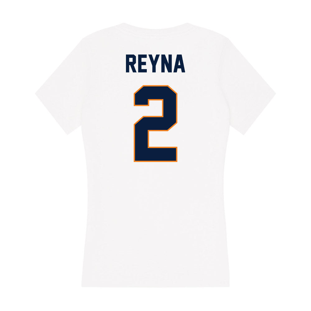 UTEP - NCAA Women's Soccer : Elena Reyna - Women's V-Neck T-Shirt-1