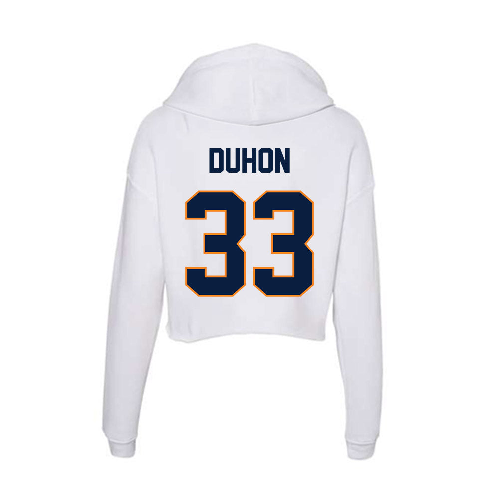 UTEP - NCAA Football : Kyran Duhon - Women's Crop Fleece Hoodie-1