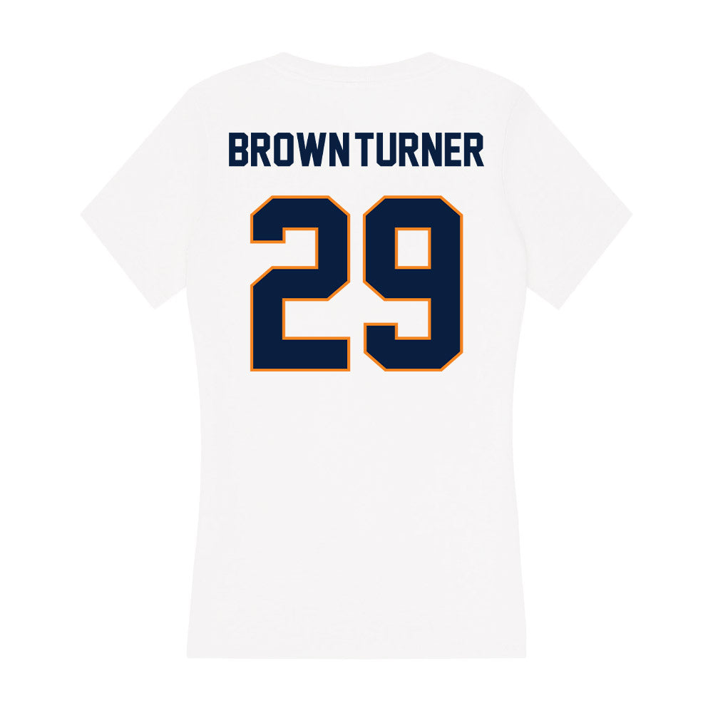 UTEP - NCAA Football : Dylan Brown-Turner - Women's V-Neck T-Shirt-1