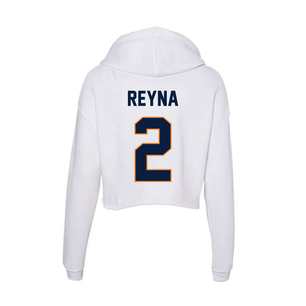 UTEP - NCAA Women's Soccer : Elena Reyna - Women's Crop Fleece Hoodie-1