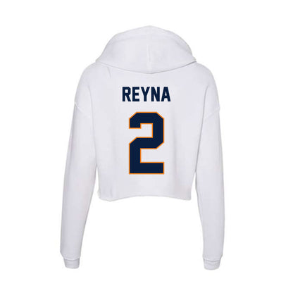 UTEP - NCAA Women's Soccer : Elena Reyna - Women's Crop Fleece Hoodie-1