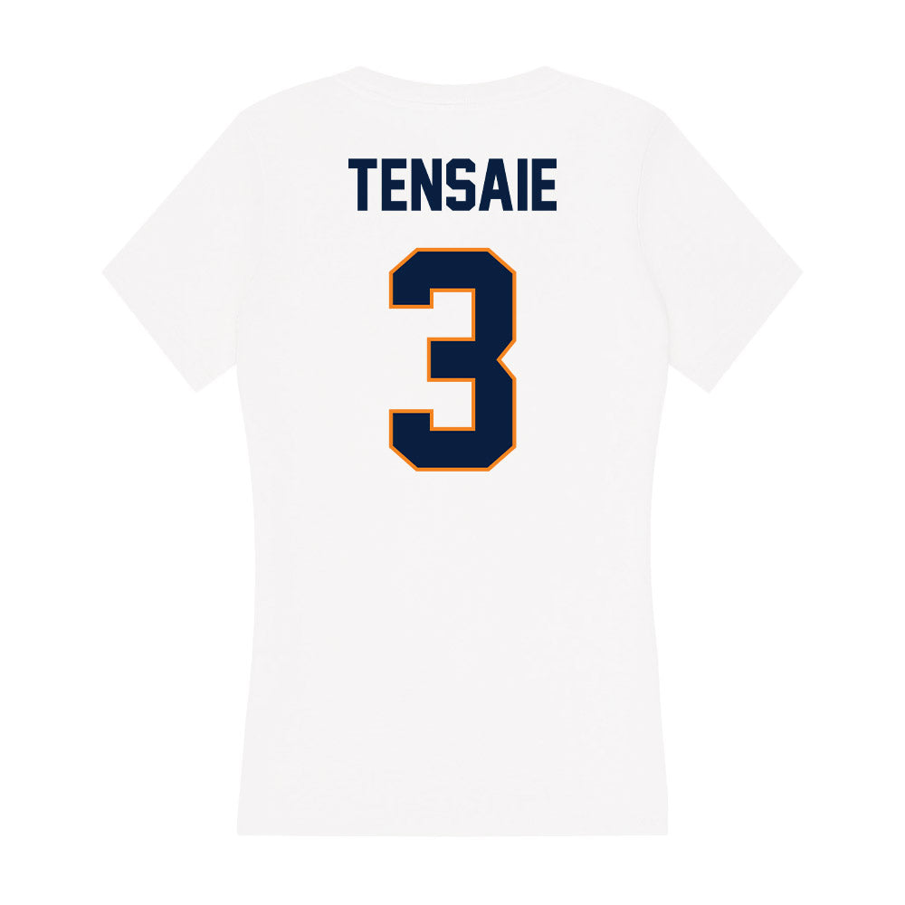 UTEP - NCAA Women's Basketball : Ivane Tensaie - Women's V-Neck T-Shirt-1