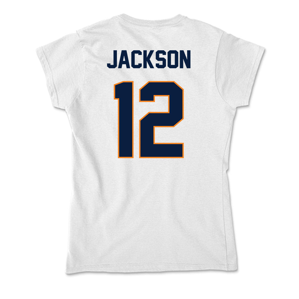 UTEP - Men's Basketball Legends : Stefon Jackson - Soft Style Women’s T-Shirt-1