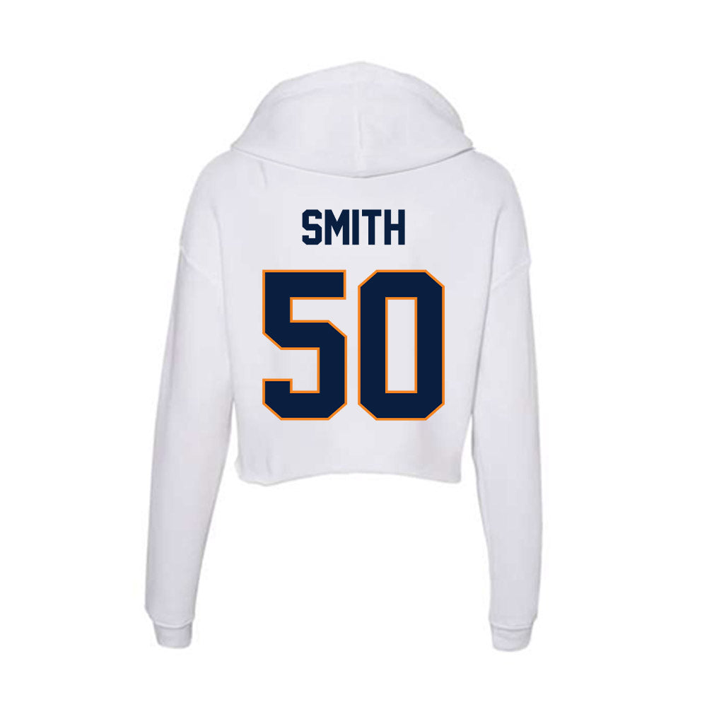 UTEP - NCAA Football : Brennan Smith - Women's Crop Fleece Hoodie-1