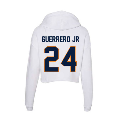 UTEP - NCAA Football : Jaime Guerrero Jr - Women's Crop Fleece Hoodie-1