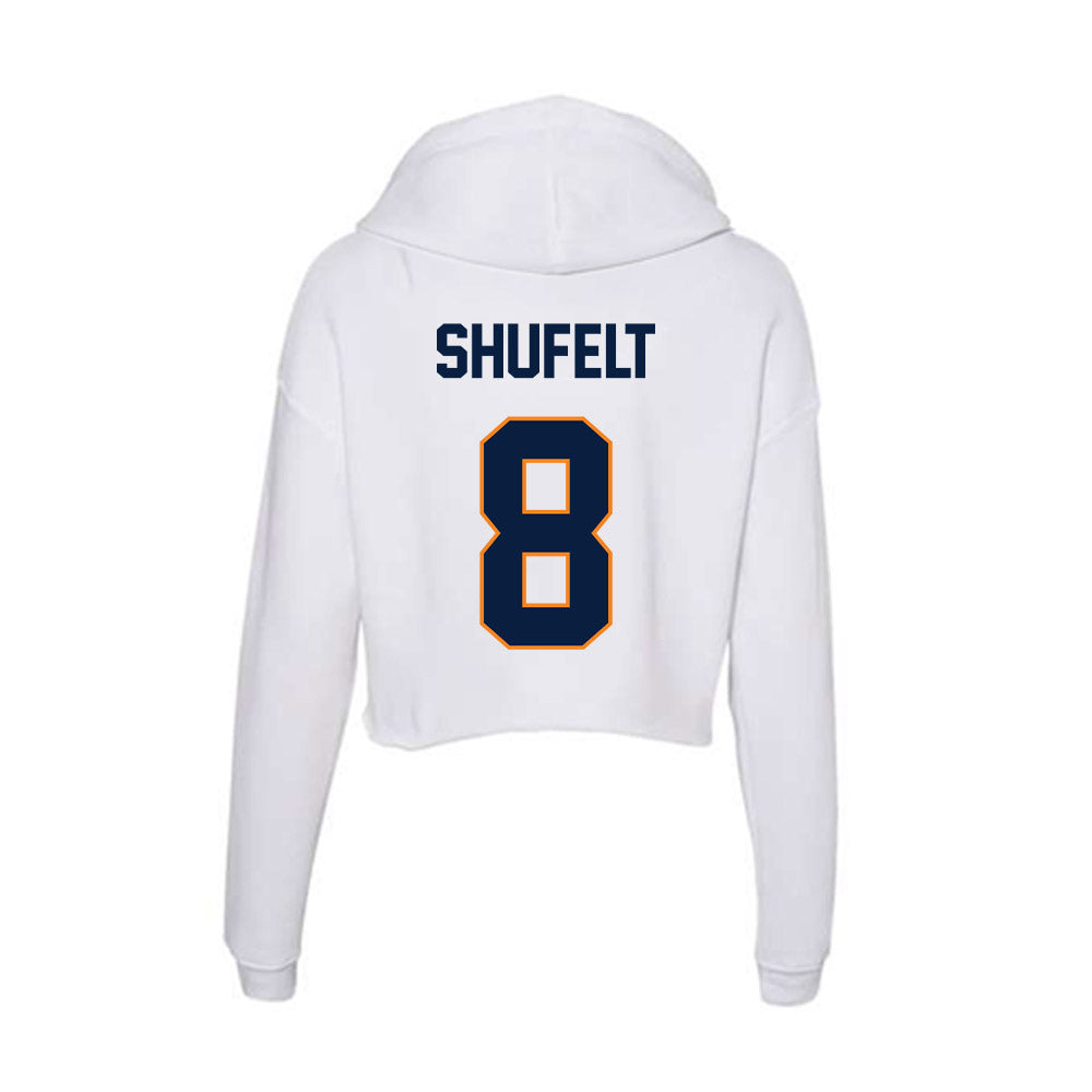 UTEP - NCAA Football : Stratton Shufelt - Women's Crop Fleece Hoodie-1