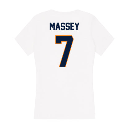 UTEP - NCAA Women's Volleyball : Alexis Massey - Women's V-Neck T-Shirt-1