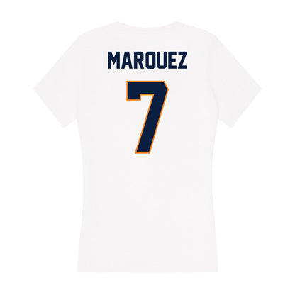 UTEP - NCAA Softball : Cece Marquez - Women's V-Neck T-Shirt-1