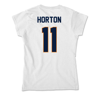 UTEP - NCAA Men's Basketball : Trey Horton - Soft Style Women’s T-Shirt-1