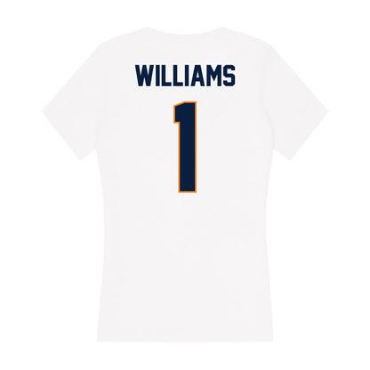 UTEP - NCAA Women's Soccer : Sydney Williams - Women's V-Neck T-Shirt-1