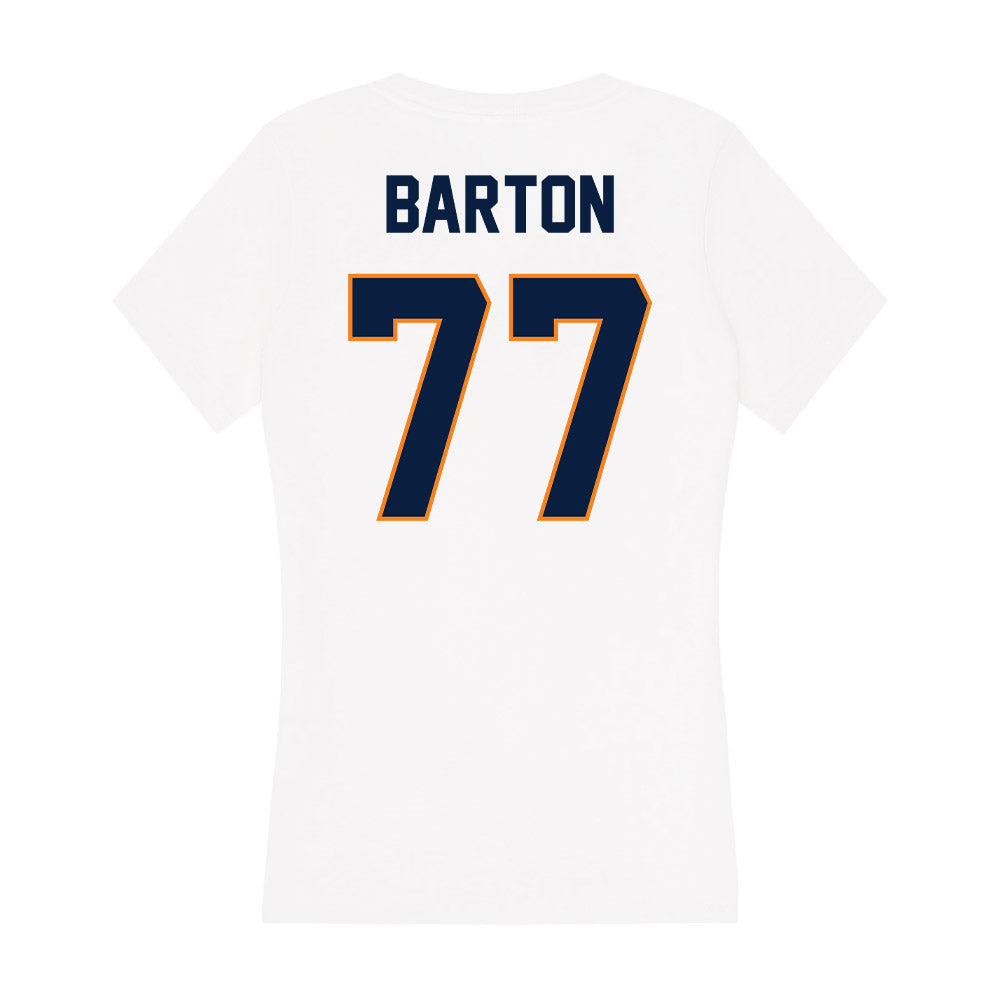 UTEP - NCAA Football : Andre Barton - Women's V-Neck T-Shirt-1