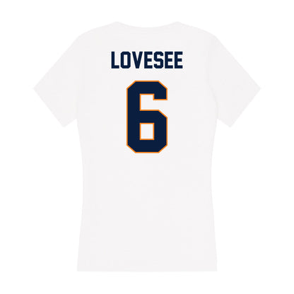 UTEP - NCAA Women's Volleyball : Torrance Lovesee - Women's V-Neck T-Shirt-1