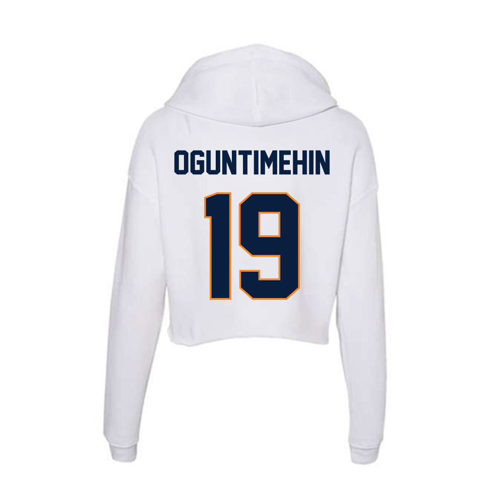 UTEP - NCAA Women's Volleyball : Luvina Oguntimehin - Women's Crop Fleece Hoodie-1