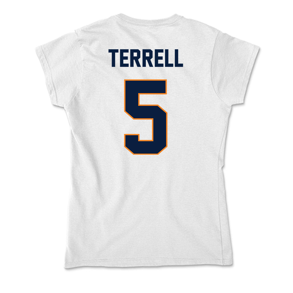 UTEP - NCAA Men's Basketball : David Terrell - Soft Style Women’s T-Shirt-1