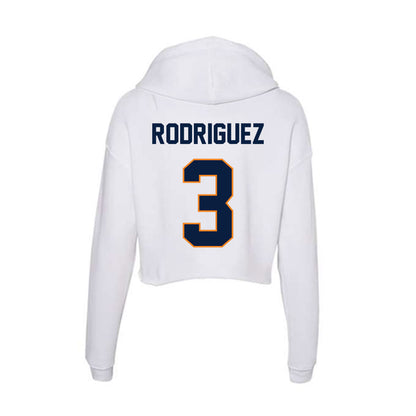 UTEP - NCAA Women's Soccer : Mina Rodriguez - Women's Crop Fleece Hoodie-1