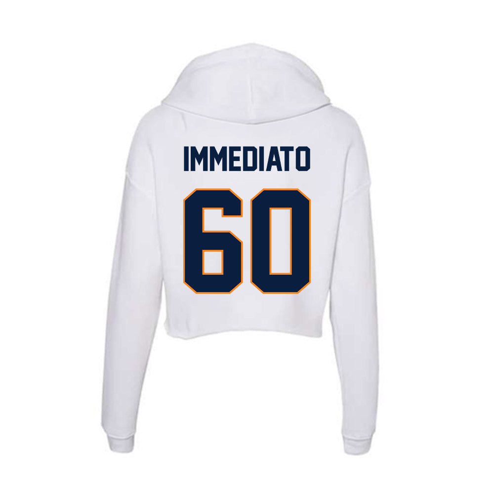 UTEP - NCAA Football : Joseph Immediato - Women's Crop Fleece Hoodie-1