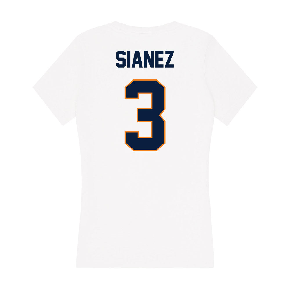 UTEP - NCAA Women's Volleyball : Alyssa Sianez - Women's V-Neck T-Shirt-1