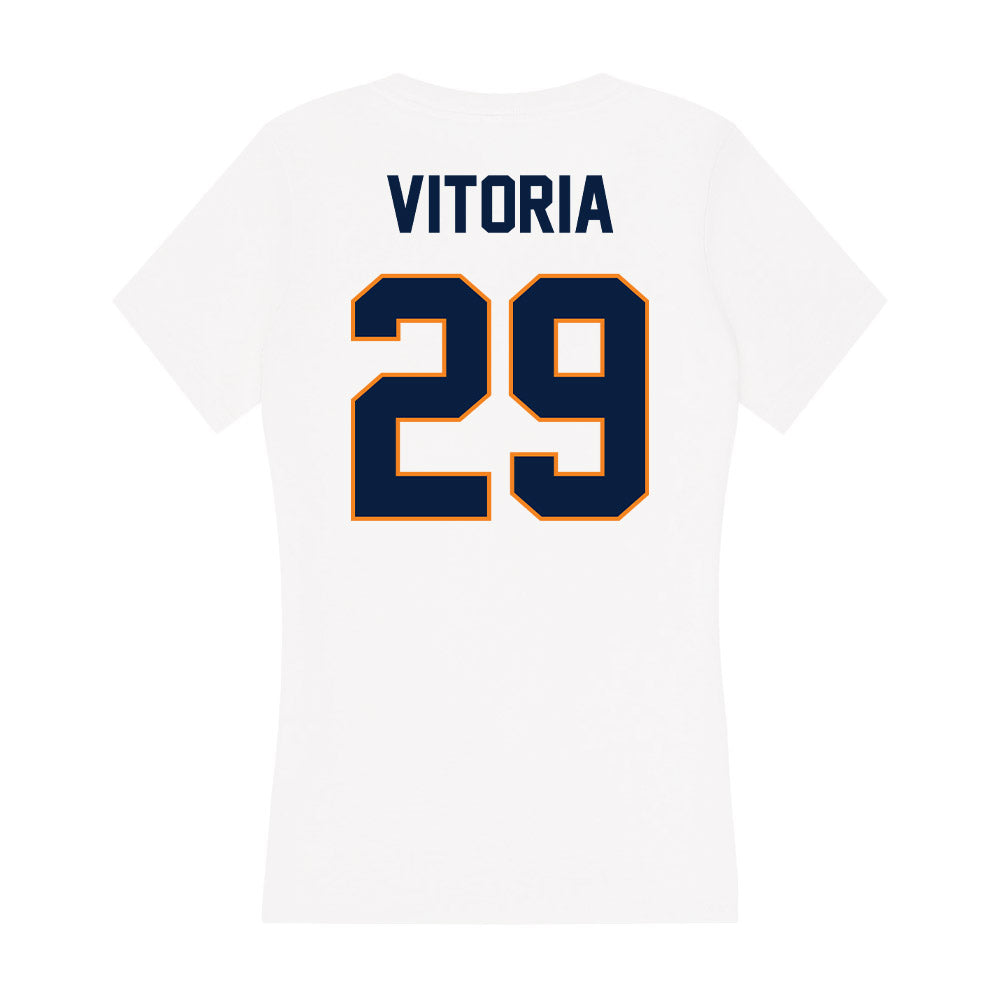 UTEP - NCAA Women's Soccer : Maya Vitoria - Women's V-Neck T-Shirt-1