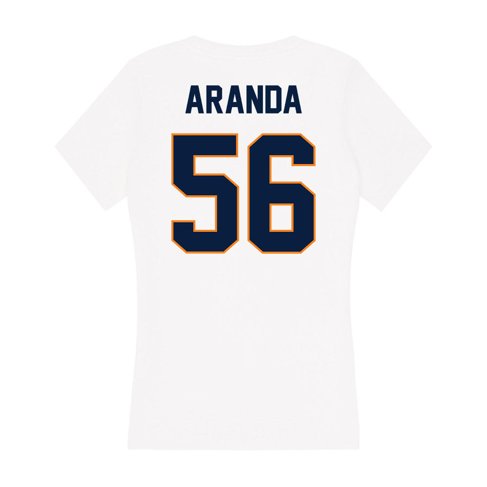 UTEP - NCAA Football : Luis Carlos Aranda - Women's V-Neck T-Shirt-1