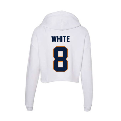 UTEP - NCAA Football : Emari White - Women's Crop Fleece Hoodie-1