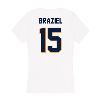 UTEP - NCAA Women's Volleyball : Landry Braziel - Women's V-Neck T-Shirt-1