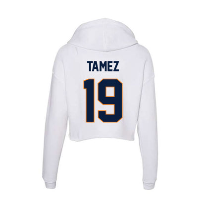 UTEP - NCAA Women's Soccer : Cayman Tame - Women's Crop Fleece Hoodie-1