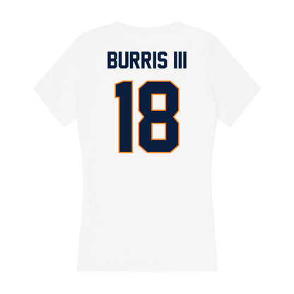 UTEP - NCAA Football : John Burris III - Women's V-Neck T-Shirt-1