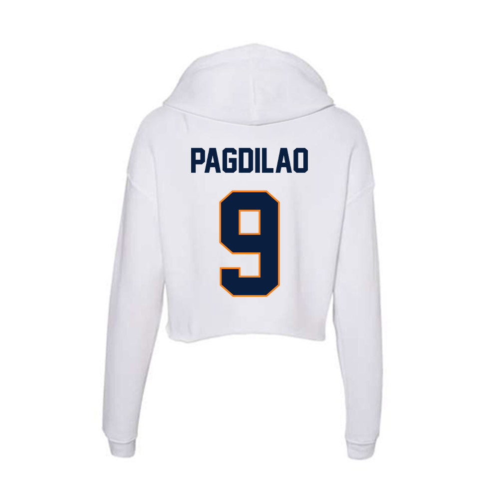 UTEP - NCAA Softball : Jayde Pagdilao - Women's Crop Fleece Hoodie-1