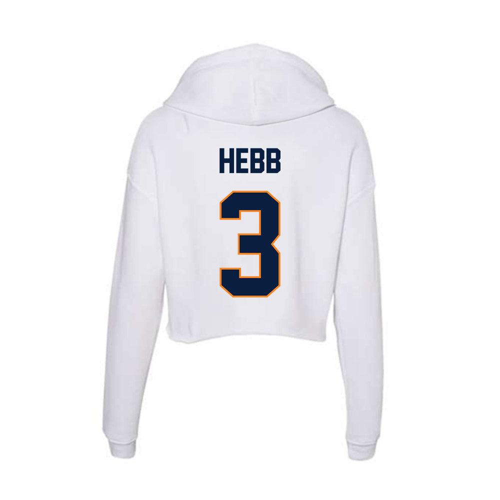 UTEP - NCAA Men's Basketball : Baylor Hebb - Women's Crop Fleece Hoodie-1