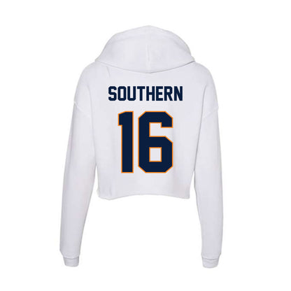 UTEP - NCAA Football : Michael Southern - Women's Crop Fleece Hoodie-1