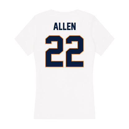 UTEP - NCAA Football : Josiah Allen - Women's V-Neck T-Shirt-1