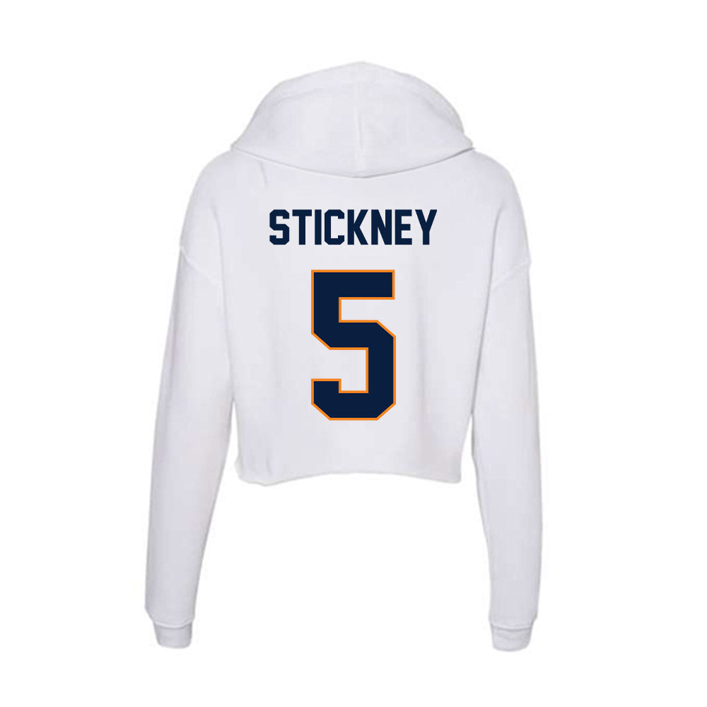 UTEP - NCAA Women's Soccer : Alexandria Stickney - Women's Crop Fleece Hoodie-1