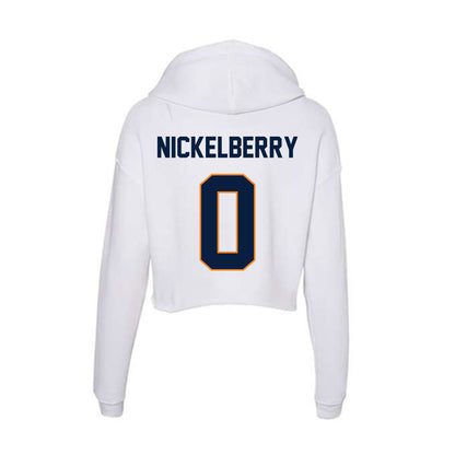 UTEP - NCAA Football : Ashton Nickelberry - Women's Crop Fleece Hoodie-1