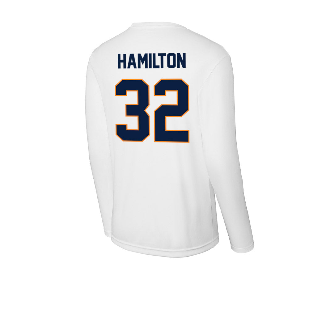 UTEP - NCAA Men's Basketball : Derick Hamilton - Activewear Long Sleeve T-Shirt-1