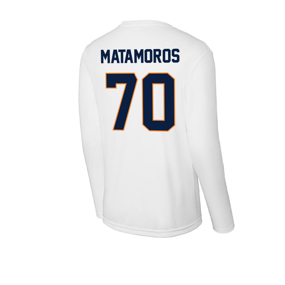 UTEP - NCAA Football : Luka Matamoros - Activewear Long Sleeve T-Shirt-1