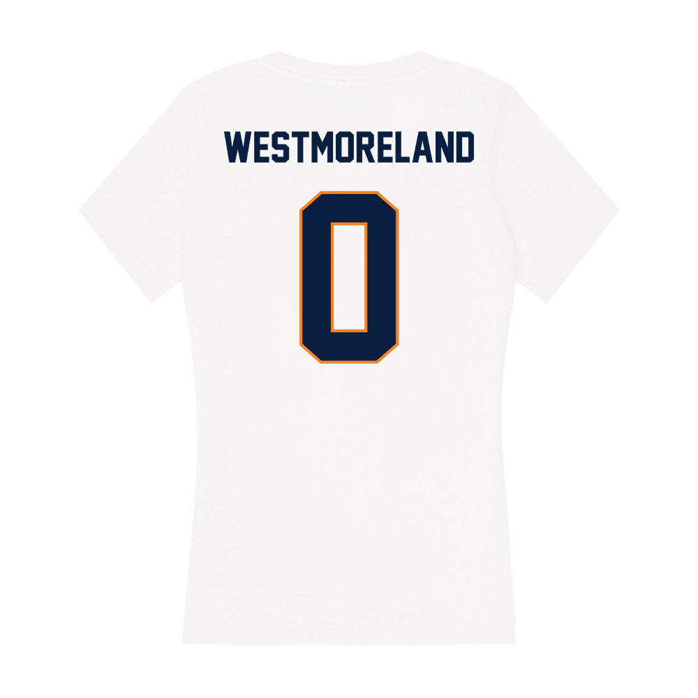 UTEP - NCAA Football : Maurice Westmoreland - Women's V-Neck T-Shirt-1