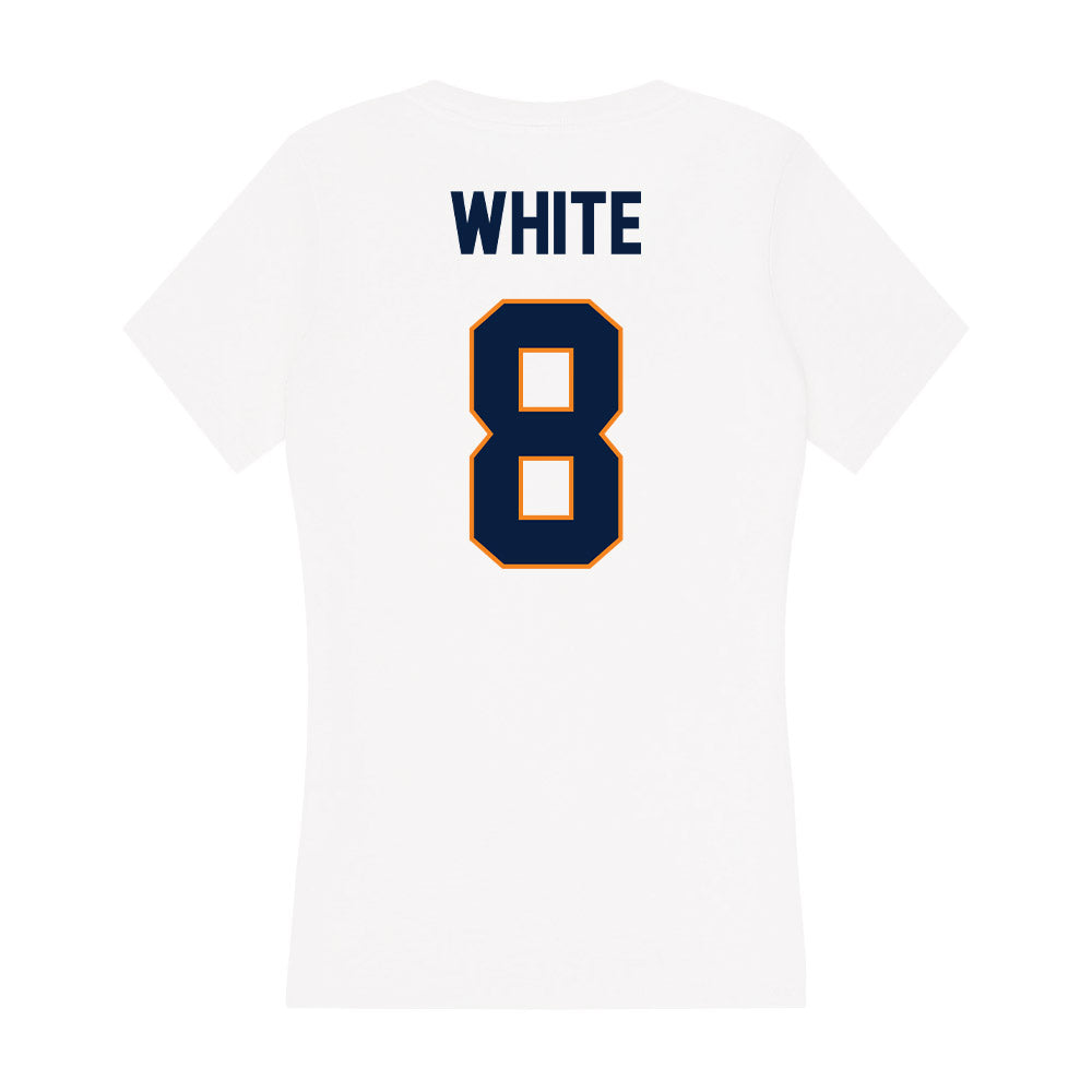 UTEP - NCAA Football : Emari White - Women's V-Neck T-Shirt-1