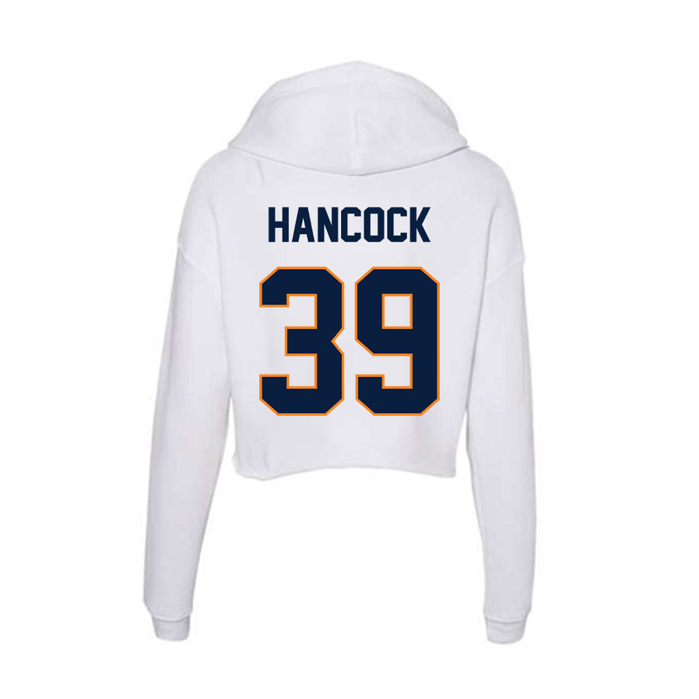 UTEP - NCAA Football : Joshua Hancock - Women's Crop Fleece Hoodie-1