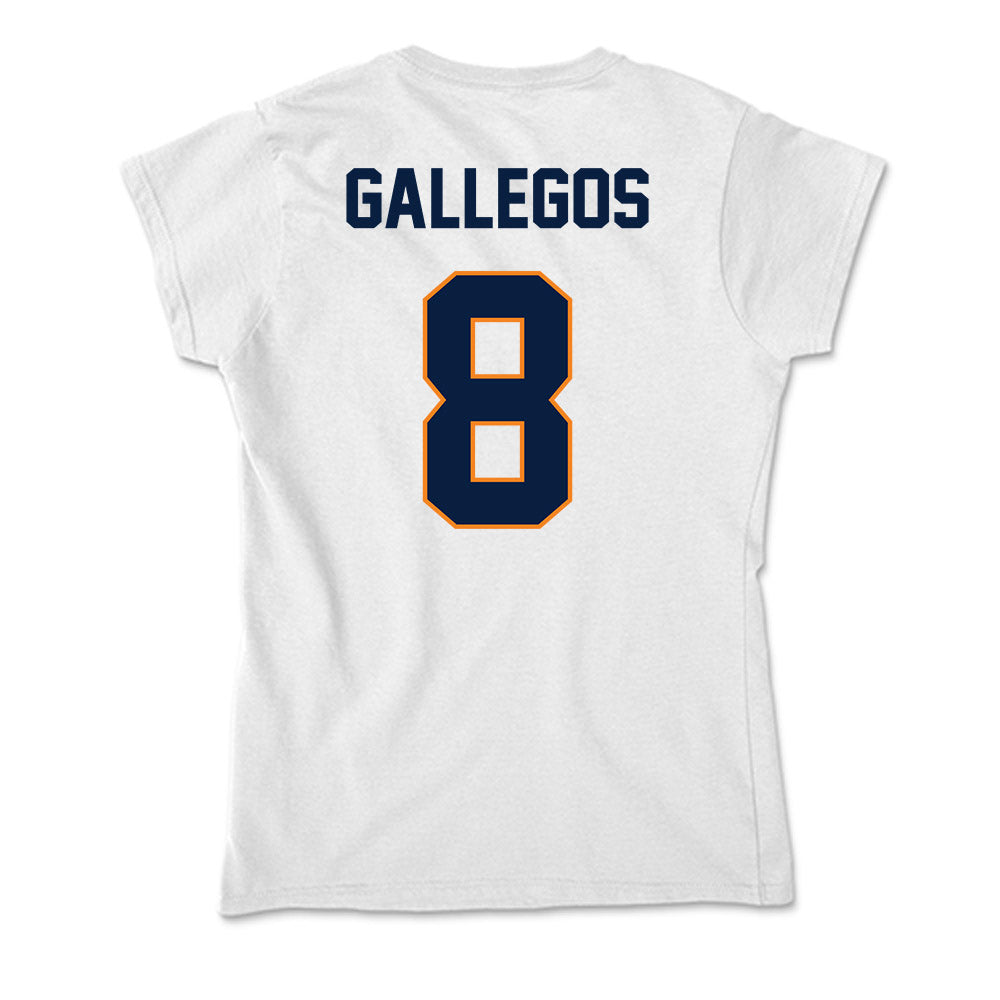 UTEP - NCAA Softball : Audrey Gallegos - Soft Style Women’s T-Shirt-1