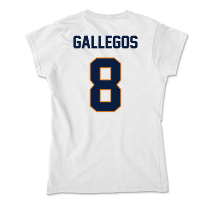 UTEP - NCAA Softball : Audrey Gallegos - Soft Style Women’s T-Shirt-1