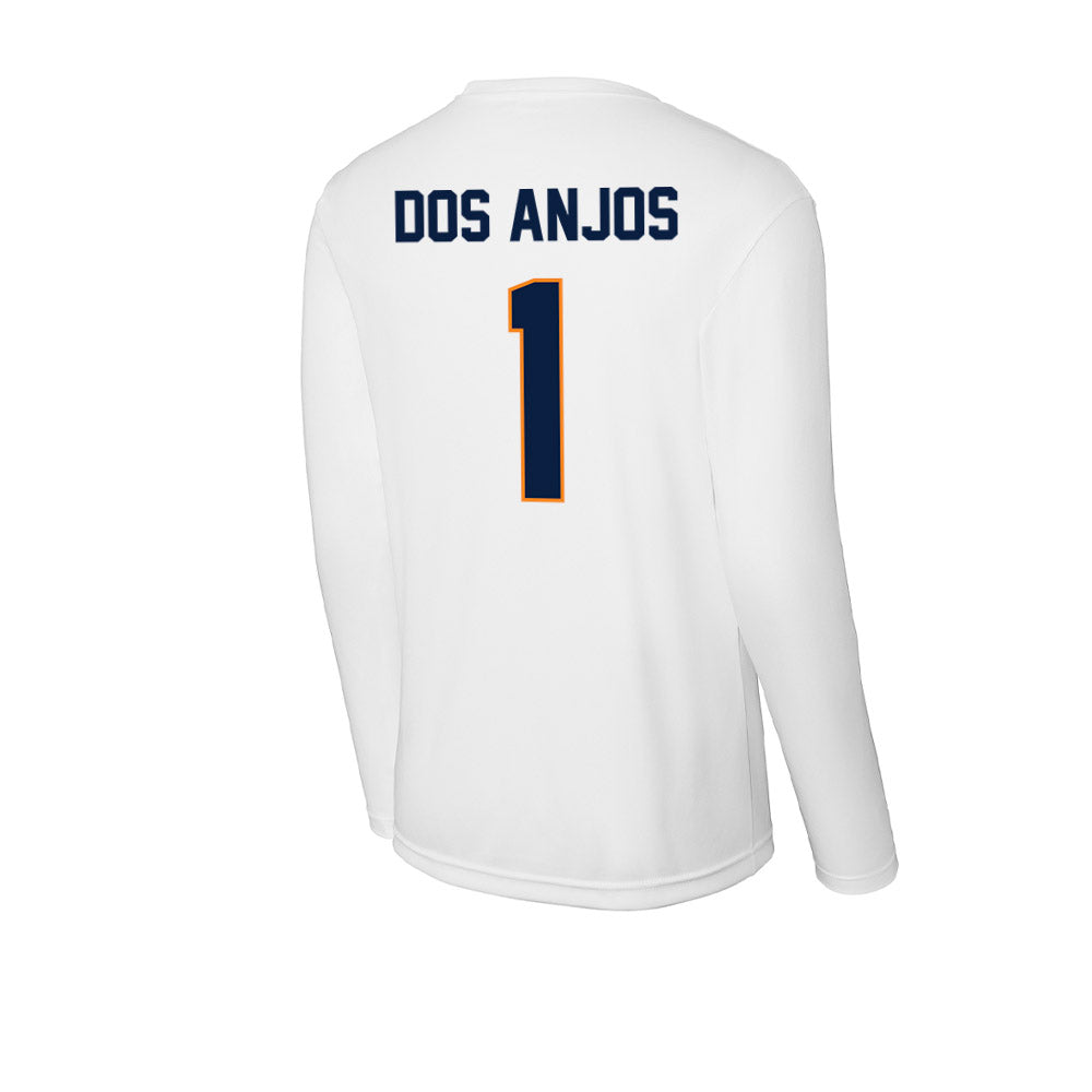 UTEP - NCAA Men's Basketball : Jonathan Dos Anjos - Activewear Long Sleeve T-Shirt-1