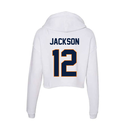 UTEP - Men's Basketball Legends : Stefon Jackson - Women's Crop Fleece Hoodie-1