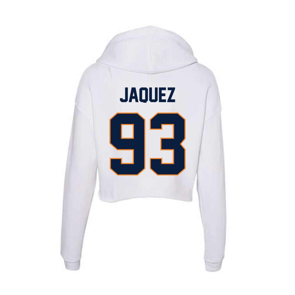 UTEP - NCAA Football : Rafael Jaquez - Women's Crop Fleece Hoodie-1