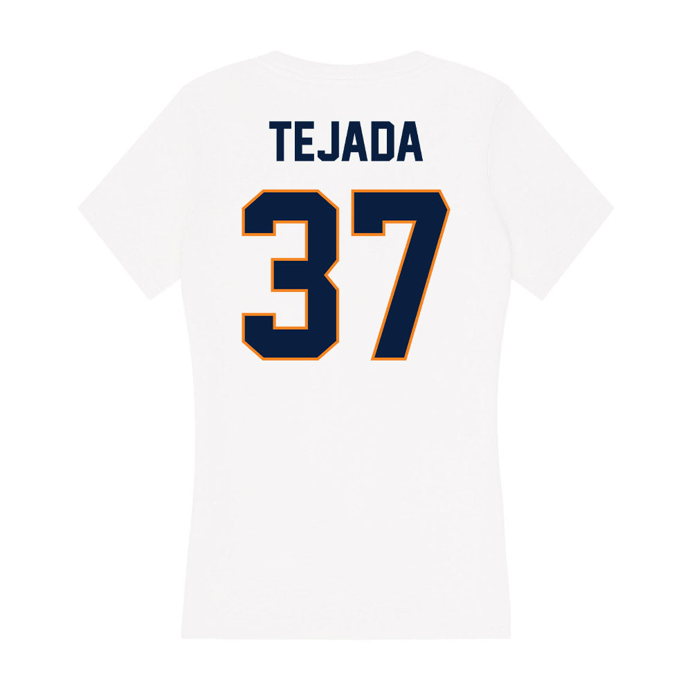 UTEP - NCAA Football : Angelo Tejada - Women's V-Neck T-Shirt-1